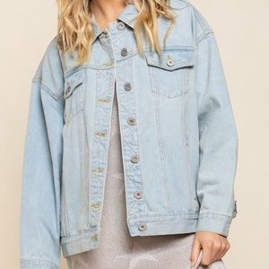 NWT! Boutique POL Brand Jean Jacket.